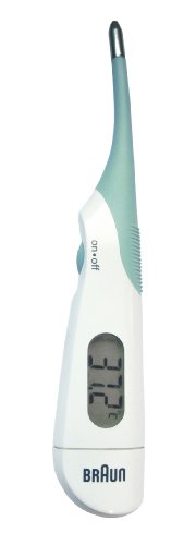 Braun PRT1000 - Termometro digital con cabeza flexible, 3 en 1, de alta velocidad, color blanco