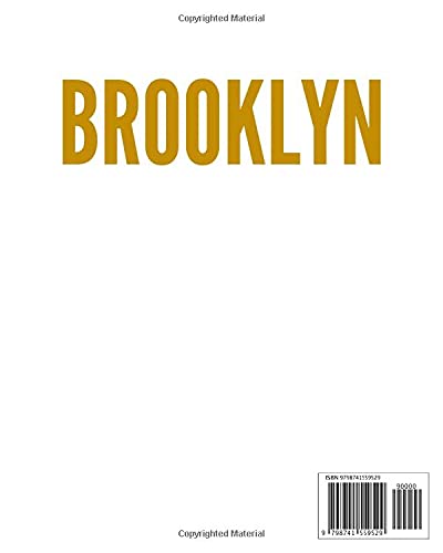 BROOKLYN: A Decorative GOLD and WHITE Designer Book For Coffee Table Decor and Shelves | You Can Stylishly Stack Books Together For A Chic Modern ... Stylish Home or Office Interior Design Ideas