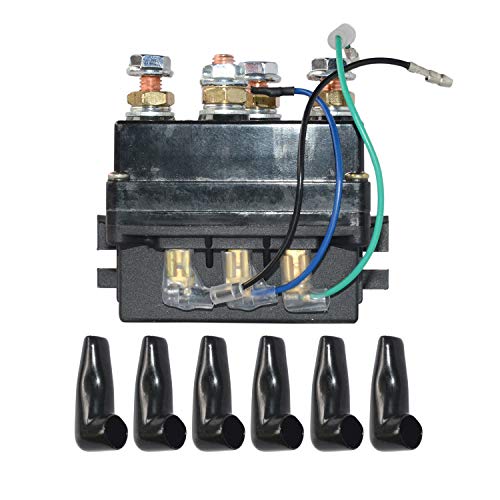 Cabrestante Solenoide resistente EQUIV 500A para cabrestantes de 12 V de hasta 17,000 lb