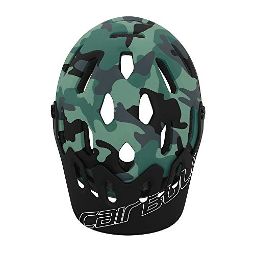 Cairbull Supercross Super Lightweight Bike Helmets 54-58cm Bicycle Helmet Casco de Ciclismo de montaña Black Orange (Nuevo Camuflaje, S/M)