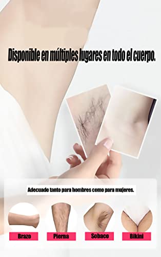 Calentador de Cera Eléctrico para la Depilación Profesional,Kit de Depilación de Cera Profesional (molado)