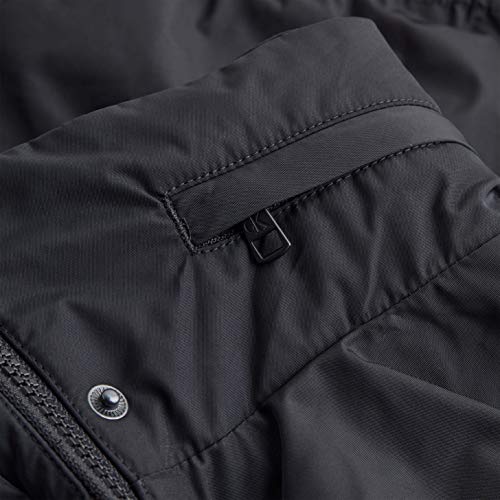 Calvin Klein Waisted Windbreaker Cortavientos, CK Black, S para Mujer