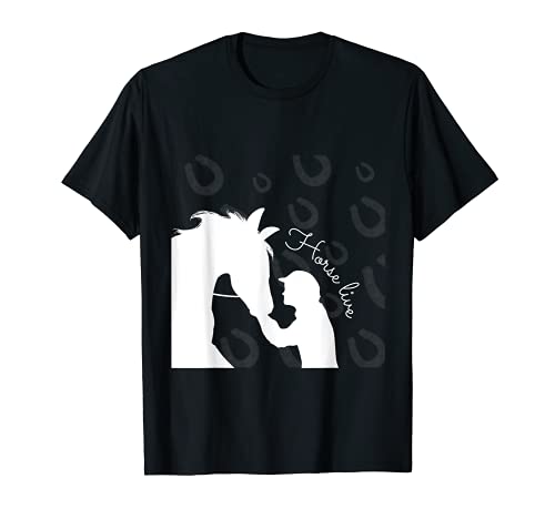 Camiseta de caballos camiseta de montar camiseta de caballos Camiseta