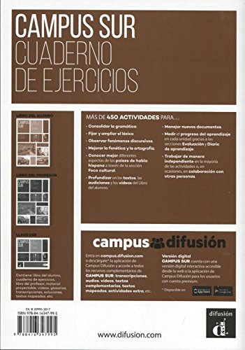 Campus Sur A1-B1 Cuaderno de ejercicios: Campus Sur A1-B1 Cuaderno de ejercicios