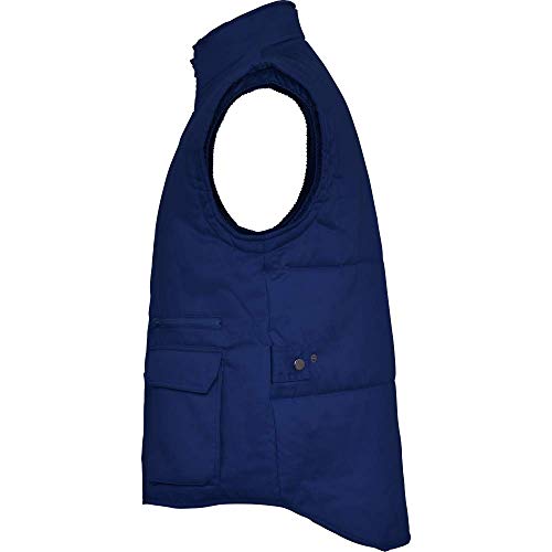 Chaleco de Trabajo multibolsillo, Ropa Laboral - Azul Marino (XXXL)
