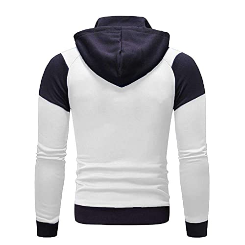 Chándal de los hombres Cuadritos con capucha con cremallera con capucha y pantalones de chándal 2 piezas Activitywear entrenamiento Sudautsuits Jogging Sports Set