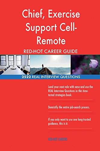 Chief, Exercise Support Cell- Remote RED-HOT Career; 2522 REAL Interview Questio