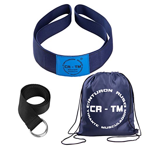 Cinturon Ruso CR-TM Tirante Musculador Amateur (Azul)