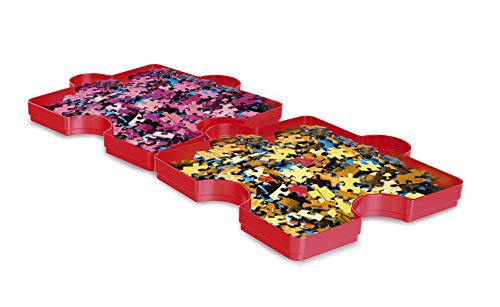 Clementoni- Pack 6 bandejas organizador Puzzle, Multicolor (37040) , color/modelo surtido
