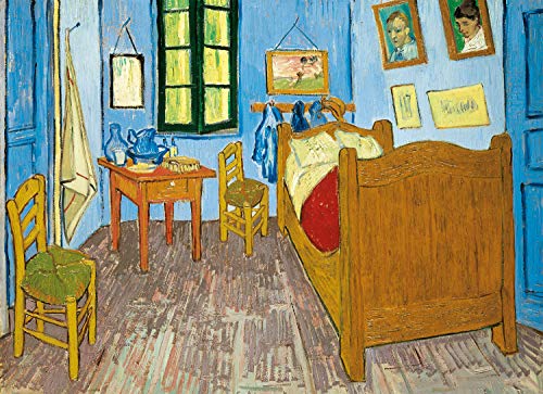Clementoni-PZL 1000 Van Gogh LA HABITACIÓN DE Arles Puzzle Adulto, Multicolor (39616)