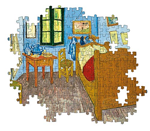 Clementoni-PZL 1000 Van Gogh LA HABITACIÓN DE Arles Puzzle Adulto, Multicolor (39616)