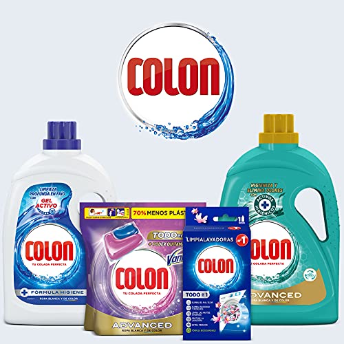 Colon Nenuco Detergente para la lavadora, adecuado para ropa blanca y de color, Formato cápsulas - 12 dosis