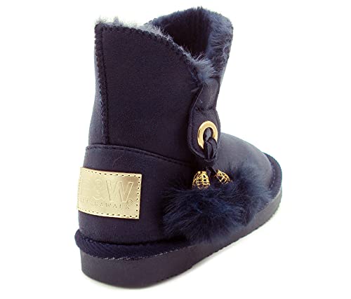 Conguitos 54242, Botas Australianas para Niñas (Azul, numeric_30)