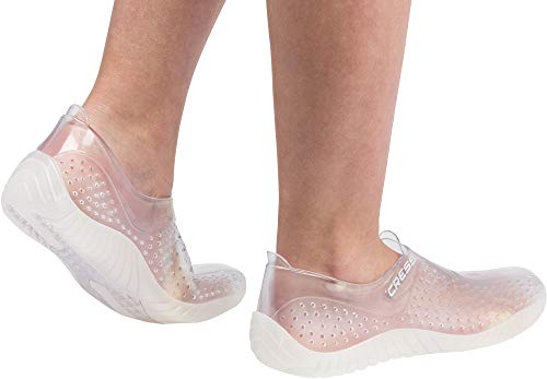 Cressi Water Shoes Escarpines, Unisex Adulto, Claro (Transparente), 37 EU