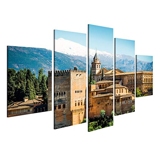 Cuadro Cuadros Vista de la famosa Alhambra, Granada, España Genial y muy bonito! NOL