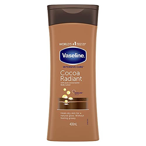 Cuidados intensivos de vaselina: crema corporal de cacao "Intensive Care Cocoa Radiant Lotion" 400ml