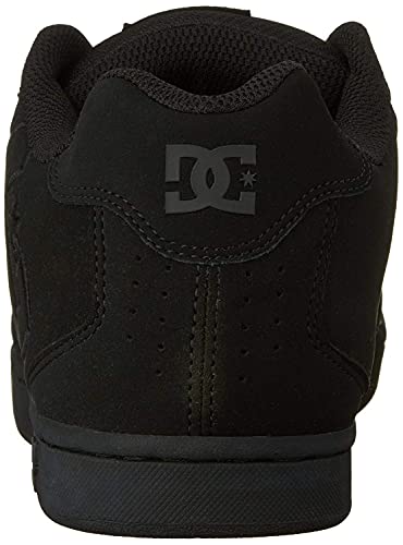 DC Net M - Zapatillas de deporte de cuero nobuck para hombre, Negro, 52 EU