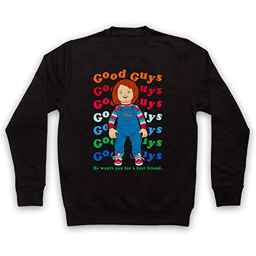 Death To Videodrome Chucky - Sudadera para adultos con texto en inglés "Good Guy Chucky"