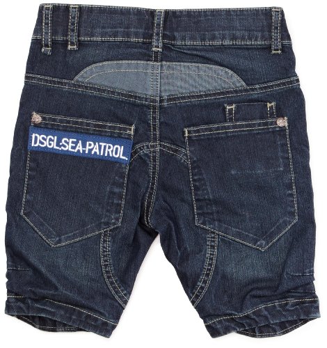 Desigual - Pantalón Corto Regular fit para niño, Talla 134/140/31 - Talla Alemana, Color Azul (Jeans Oscuro 5008)