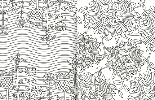 Dibujos De Flores para Colorear - 1 (Dibujos para colorear)