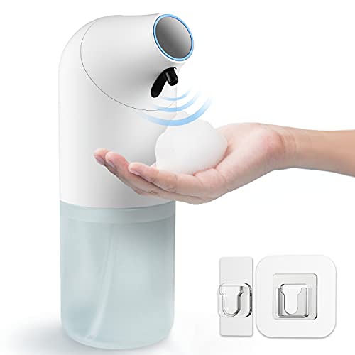 Dispensador de jabón automático, dispensador de jabón sin contacto de gran capacidad, montaje en pared, funcionamiento de batería impermeable para cocina, hotel, baño