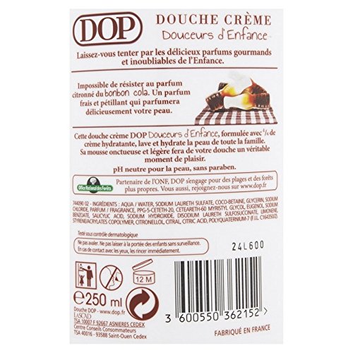Dop Douceurs d'Enfance Gel Douche Crème Au Parfum du Bonbon Cola 250.0 ml