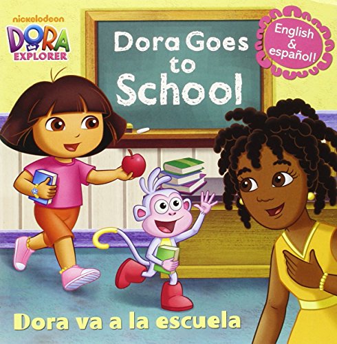 Dora Goes to School/Dora Va a la Escuela (Dora the Explorer (Random House)) by Leslie Valdes (Adapter), MJ Illustrations (Illustrator) (7-Jan-2014) Paperback