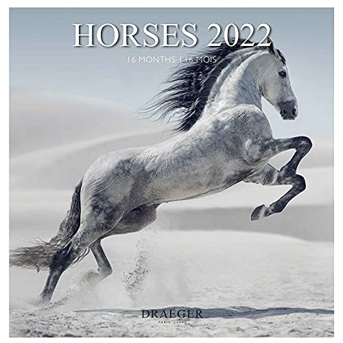 Draeger Paris 2022 - Calendario de pared, diseño de caballo