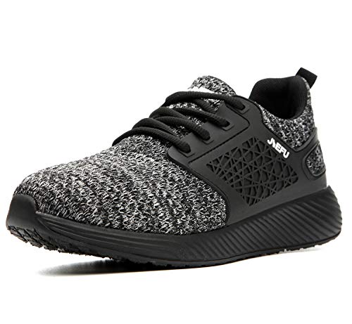Drecage - Zapatos de seguridad ligeros para hombre y mujer, deportivos, antideslizantes, color Gris, talla 48 EU