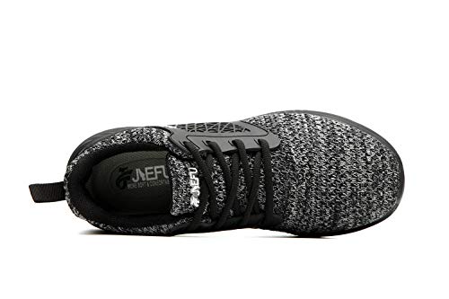 Drecage - Zapatos de seguridad ligeros para hombre y mujer, deportivos, antideslizantes, color Gris, talla 48 EU