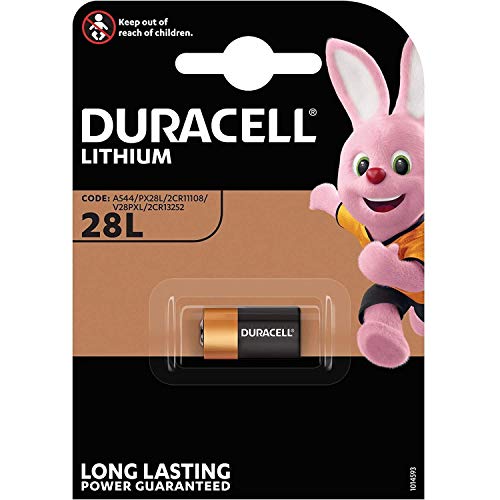 Duracell 2CR11108 - Pilas de Litio (V 28 PXL) 2 CR 1/3 N, PX 28, 6231, 5 Unidades