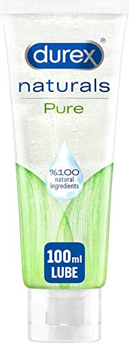 Durex - Lubricante Durex Naturals de base acuosa, 100 ml