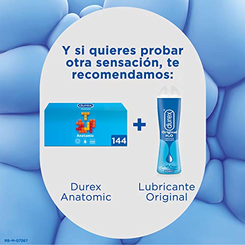 Durex Preservativos Anatomic Originales Naturales Natural Comfort - Pack 144 Condones