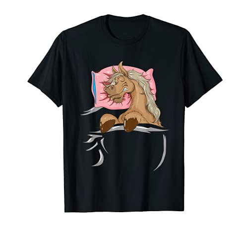 El dueño de caballos duerme y jinete, regalo Camiseta