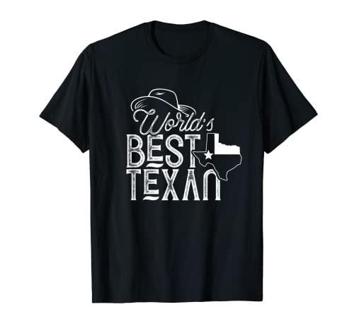 El Mejor Tejano Del Mundo Amante Texano Tejanos Texas Camiseta