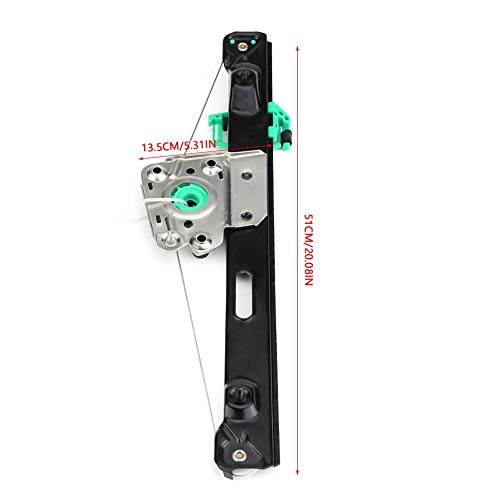 Elevalunas - Delaman Lado Trasero Izquierdo del Elevalunas Eléctrico Lado para E90 3 Series 4 Puerta 51357140589 1PC