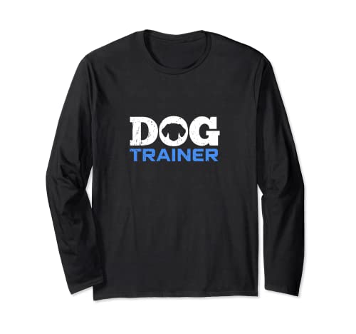 Entrenador de perros Adiestramiento de perros lindos Manga Larga