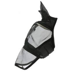 EQUITHEME Flymask 2 en 1 – Colores – Gris, tamaño Equipamiento Caballo – COB