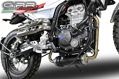 ESCAPE GPR EXHAUST SYSTEMS MD.2.DEC F.B. MONDIAL HPS 125 2016/2017 > 03/2018 COLLECTOR RACING PARA ELIMINAR CATALIZADOR DECATALIZZATORE