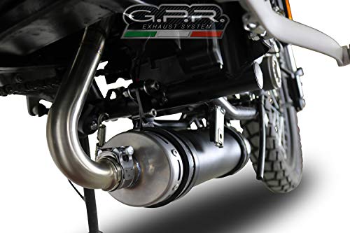 ESCAPE GPR EXHAUST SYSTEMS MD.2.DEC F.B. MONDIAL HPS 125 2016/2017 > 03/2018 COLLECTOR RACING PARA ELIMINAR CATALIZADOR DECATALIZZATORE