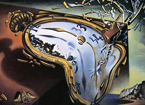 EuroGraphics "Salvador Dalí Suave Reloj en el Momento de Primera explosión de fusión Reloj Puzzle (1000 Piezas, Multicolor)