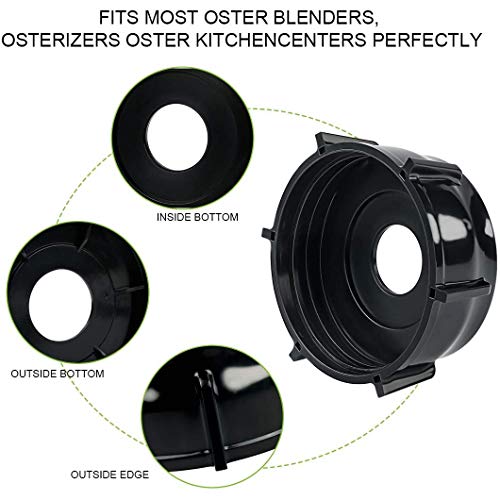 Fauge Piezas de Repuesto para Oster & Osterizer Batidora de Cuchillas de Hielo 4961 4980 Kit de Pasador Deflector de EspáRrago de Acoplamiento de Junta