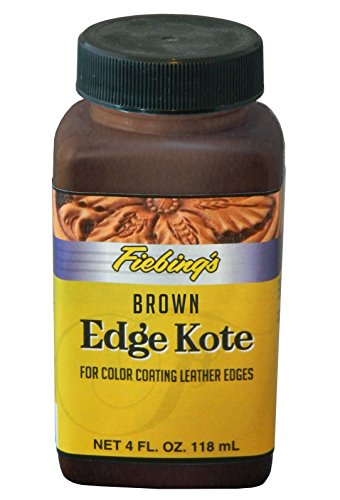 Fiebing's Edge Kote, 4 Oz. - Los Bordes de Cuero en Color Coats - Brown
