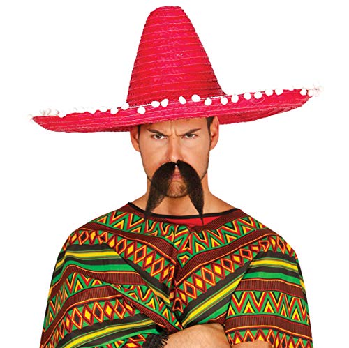 FIESTAS GUIRCA Maxi Sombrero Mexicano 60 cm Sombrero Mexicano Disfraz