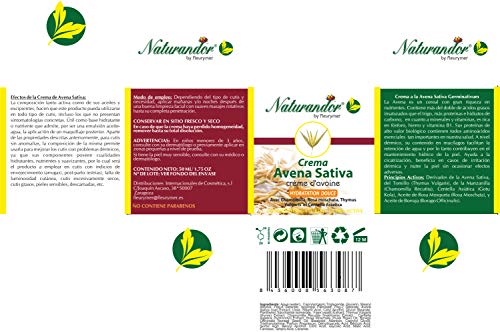 Fleurymer Crema de Avena Sativa 50 ml - 1 Unidad