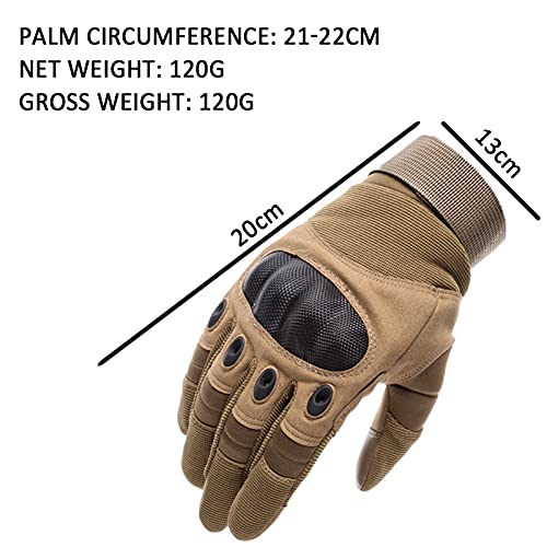 Full Finger Outdoor Montar Fitness Senderismo Guantes Protectores (Color : Type 1 Color 1 M)