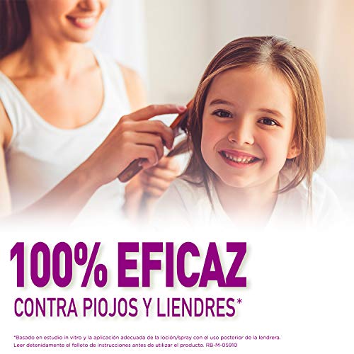 FullMarks Spray Antipiojos para Niños con Lendrera, Sin Pesticidas, Inoloro e Incoloro - Spray 150 ml