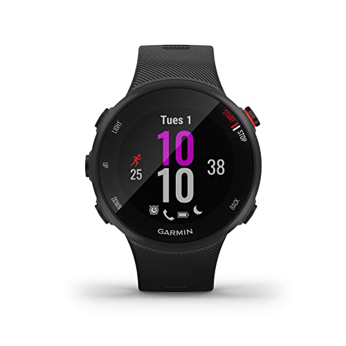 Garmin Forerunner 45 L/G - Reloj Multisport con GPS, Tecnología Pulsómetro Integrado, color Negro