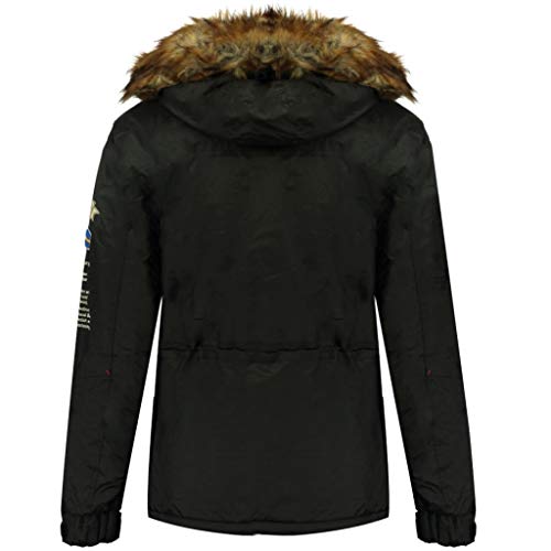 Geographical Norway - Parka De Niño Boomerang NEGRO 12