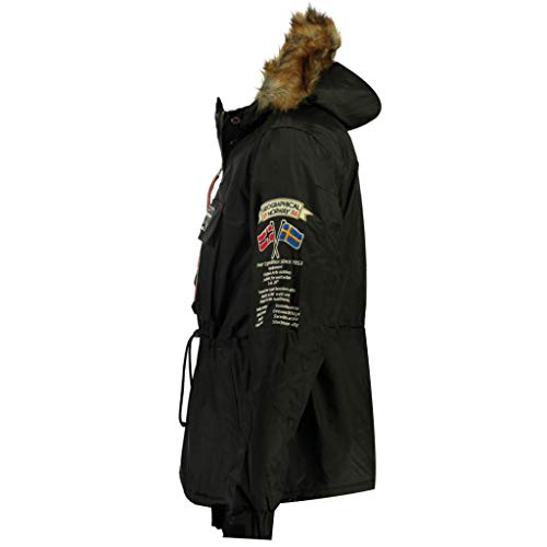 Geographical Norway - Parka De Niño Boomerang NEGRO 12